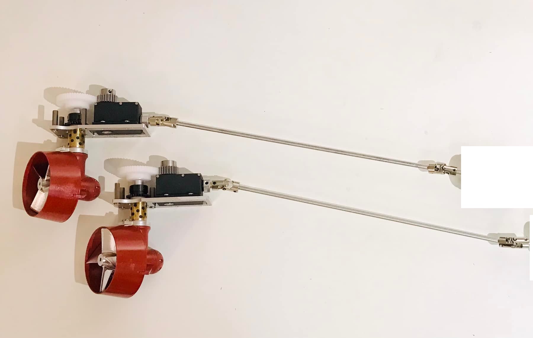 Z-Peller Azimuth (Z-Drive) Propulsion Combo set 60mm (Shaft Transmission) No Motor - Image 2